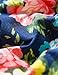 NNJXD Girl Tulle Long Sleeve Printed Bowknot Formal Casual Dress Size 4-5 Years Blue