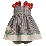Bonnie Baby Seersucker Dress with Flower and... by Bonnie Baby