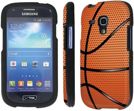 NakedShield Samsung Galaxy Mini S3 SIII Mini (Basketball) Total Hard Armor Art Phone Case