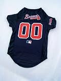 Atlanta Braves Baseball Premium Pet Jersey (Large)