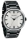Nixon Men's Capital Analog Watch in All Black / White (A090-756)