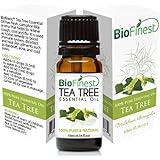 Tea Tree Essential Oil - 100% Pure Undiluted - Therapeutic Grade - Australia Premium Quality - Best For Aromatherapy, Acne & Skin Tag Removal - FREE Glass Dropper - 100ml (3.4 fl.Oz) ...