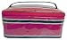 Kate Spade Large Colin Navy Red Striped Cosmetic Case