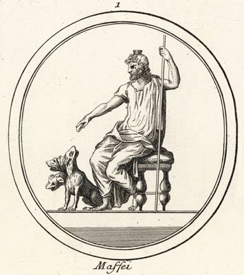 HADES / DIS / PLUTO - Art Print - Medium - 28x35cm