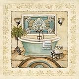 Spa Vacation I - Poster by Charlene Winter Olson (12x12)