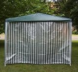 2 X Seitenteile fuer Pavillion in Gruen