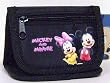 Mickey and Minnie Coin Purse Wallet Black