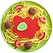 HABA Biofino Spaghetti Bolognese - Polyester Pasta with Meatballs, Tomatoes & Sauce on a Melamine Plate - Perfect for Pretend Role Play Dinner Fun!
