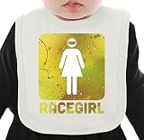 Race ネクタイを有する有機ビブ Medium