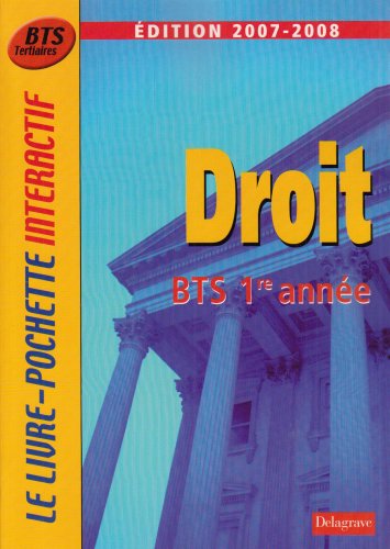 Droit BTS tertiaires 1e ann�e