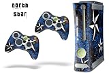 New XBOX 360 Console Protective Skin - Northstar Blue