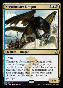 Magic: the Gathering - Necromaster Dragon (226/264) - Dragons of Tarkir