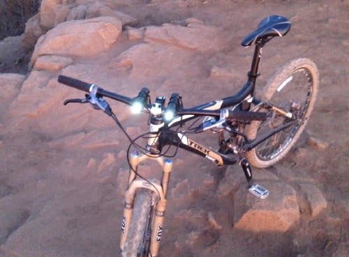 2 Bike Light 6w High Output Cree Flashlight Head Mountain Road Bicycle MTB 6000k