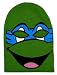 Search : TMNT Teenage Mutant Ninja Turtles Leo Leonardo Ski Mask Beanie Hat