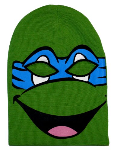  Teenage Mutant Ninja Turtles TMNT Leonardo Face Knit Ski Mask