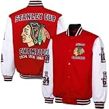 G-Iii Chicago Blackhawks Commemorative Canvas Jacket Large