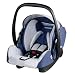 Recaro 5514.21113.66 - Young Profi Plus - Autokindersitz / Babyschale Gruppe 0+ (bis 13 kg), Farbe Steel / Blue, ab der Geburt bis ca. 15 Monate