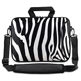 ChaoDa Zebra 13″ 13.3″ inch Notebook Laptop Shoulder Case Carrying Bag for Apple Macbook pro 13/Macbook Air 13/Samsung/DELL XPS inspiron/HP/TOSHIBA 830/SONY SD4/ASUS B23/ACER/LENOVO Thinkpad X1/GATEWAY