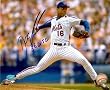 Dwight Gooden autographed 8x10 Photo inscribed 86 WSC (New York Mets) Horizontal