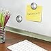 iDesign Forma Round Brushed Stainless Steel Magnets - 1