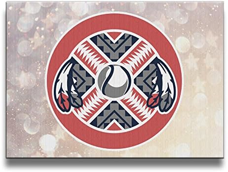 KTKY Fashion Cleveland Baseball Indians Decorative Painting Home Office Bedroom LivingRoom Kitchen Canvas Wall Art