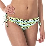 Mossimo Black: Mosaic Keyhole Swim Bottoms - Blue