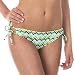 Mossimo  Black: Mosaic Keyhole Swim Bottoms - Blue