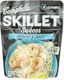Campbell's Skillet Sauces, Shrimp Scampi with White Wine and Garlic, 9-Ounce Pouch