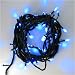 Top Quality 10M Blue LED String Light, Consists of 120 Ultra Bright Leds On Dark Green Cable With A 8 Function Memory Controller, Ideal For Dressing Christmas Tree's