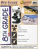 Cardstock Sport/School Stickers 8-1/2X11 Sheet-8Th Grade