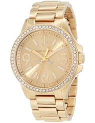 Juicy Couture Womens 1900959 Jetsetter Gold Bracelet Watch