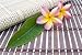 Frangipani Flowers Set on Bamboo - 36
