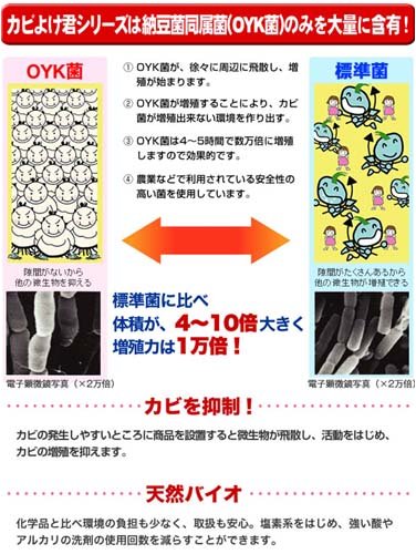 Cover image : バイオでカビよけ君 67900