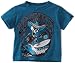 Quiksilver Baby-boys Infant Surf Serenade Tee, Pacific Blue Heather, 6-9 Months