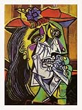 Weeping Woman By Pablo Picasso Canvas Art Print