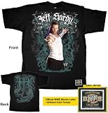 JEFF HARDY - FLEUR HARDY WWE WRESTLING T-SHIRT - SIZE ADULT XXL