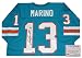 Dan Marino Miami Dolphins NFL Hand Signed Authentic Style Home Teal Jersey
