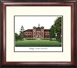 University of Wisconsin, Stevens Point Alumnus Alumnus 14x18 Mahogany Framed Collegiate Lithograph