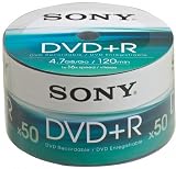 Sony 50DPR120BULK 4,7GB DVD+R-Rohlinge 16x, 120 Minuten (50er pack) Retail Bulk