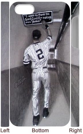 Derek Jeter MLB New York Yankees Iphone 5 Hard Case Back Cover Protective Cases at NewOne