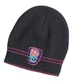 Official England Rugby Knitted Fleece Lined Beanie