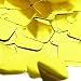 Yellow Sequin Square Diamond 1.5 inch Metallic Couture Loose Paillettes. Made in USA.