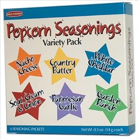 Back to Basics PC17571 Popcorn Seasonings Variety Pack