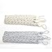 Daxin 1 Pair Tassel Rope Cord Tie Backs Window Drapery Decorative