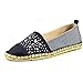 White Mountain Alfresco Women Round Toe Canvas Blue Espadrille