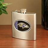 NFL Baltimore Ravens Stainless Steel Flask