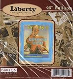 Liberty Baseball Happy Birthday 23" Mylar Balloon