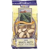 NOW Foods Brazil Nuts, Raw, 12-Ounce Bags (Pack of 4)
