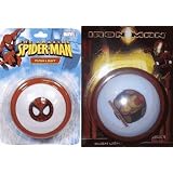 Buy 1 Doz Marvel Iron Man or Spider Man Push Lights or Spongebob (12 Units) by Marvel