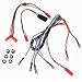 Bastens RC Car & Truck 6 LED Kit Set with Snap-In Holder Rings - 2 White Headlight / 2 Red Tail Lights / 2 Blue Fog or Parking Accessory Lights - fits any 1/10 & 1/16 scale